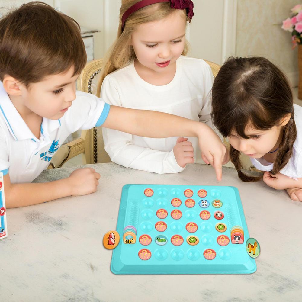 Kids Chess Board Games Board Games Interactive Toys Early Development Family Chess Games Two Player Fine Motor Toys Learning