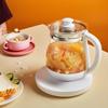 Fully Automatic Mini Multi Cooker Health Preserving Pot Household Electric Kettle Multifunctional Glass Electric Kettle Flower Tea Pot Tea Maker Gift