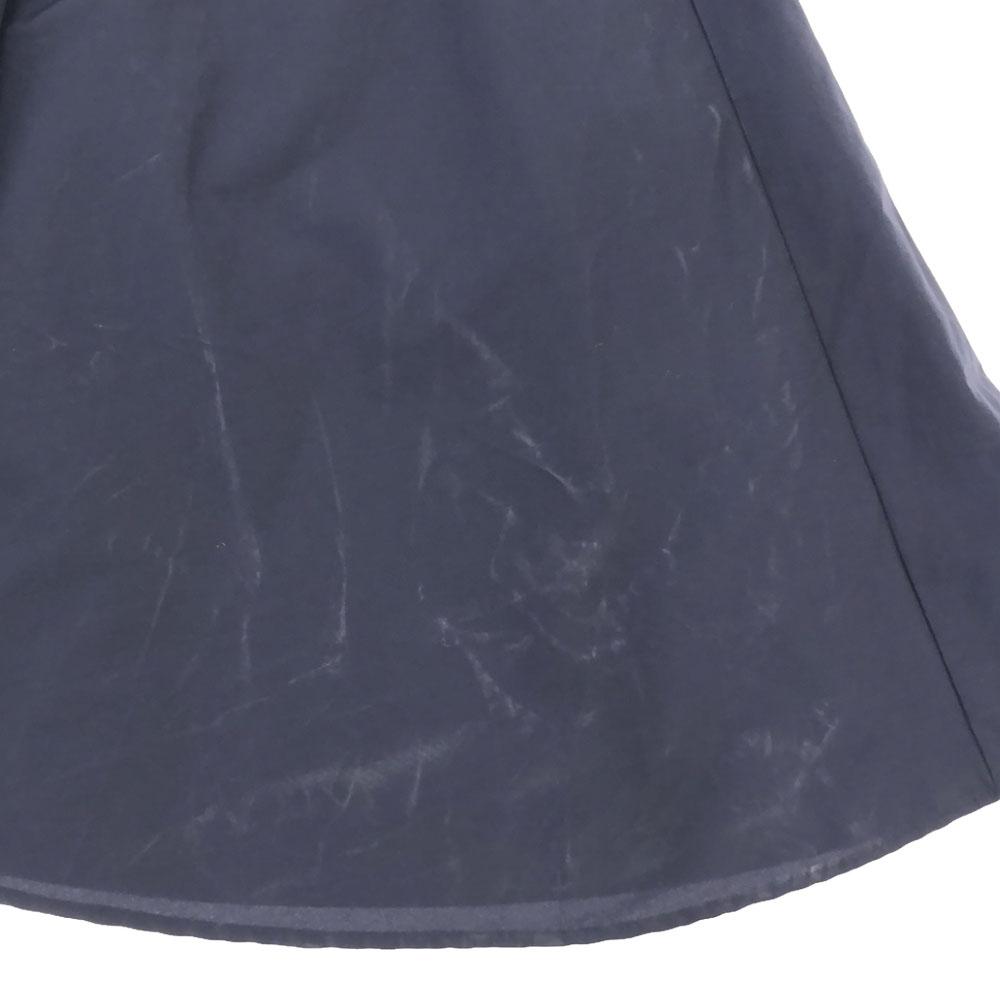 ELENDEEK Однотонное платье с длинным рукавом 2 Темно-синий Застежка-молния сзади Женское Б/у