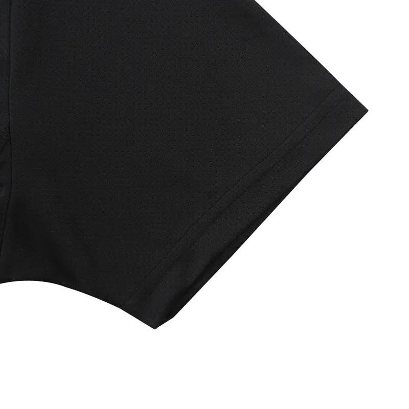 Li-Ning Однотонная футболка с коротким рукавом и круглым вырезом, простая, быстросохнущая, влагоотводящая, удобные шорты, повседневный спортивный костюм ATSS069-1+AKST543-3