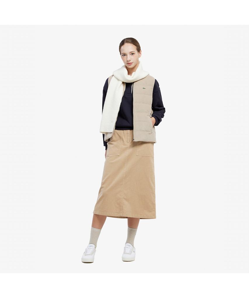 Женская вельветовая юбка LACOSTE Jf426E-55N 02S