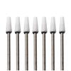 7 шт./компл. фрезы для ногтей, сверла, корундовые роторные маникюрные машины для маникюра, аксессуары для ногтей, инструменты