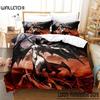 Personality Demoness Bedding Set Single Twin Full Queen King Size Bed Set Adult Kid Bedroom Duvet Cover Sets Anime Bed Sheet Set