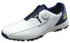 Golf Shoes Zero Spike Biter Light SHG350 White Navy Cm 3E [Bridgestone] Men's 26.5