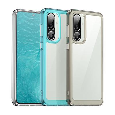 Чехол для Samsung Galaxy M56 5G Чехол для Samsung Galaxy M56 Прозрачный ПК + Силиконовый Противоударный Защитный Чехол для Телефона Samsung Galaxy M56