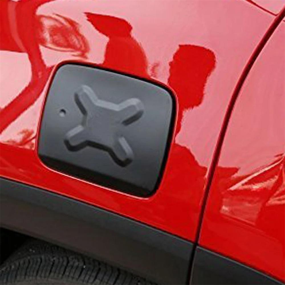1 x Gas Fuel Filler Cover for Jeep Renegade 2015 2016 2017 2018 Aluminum alloy