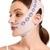V-Shaped Facial Lifting Chin Strap(Lightweight and Breathable) - Portable Yoga Face Lift Taping Tightening Suitable for Daytime and Nighttime Use