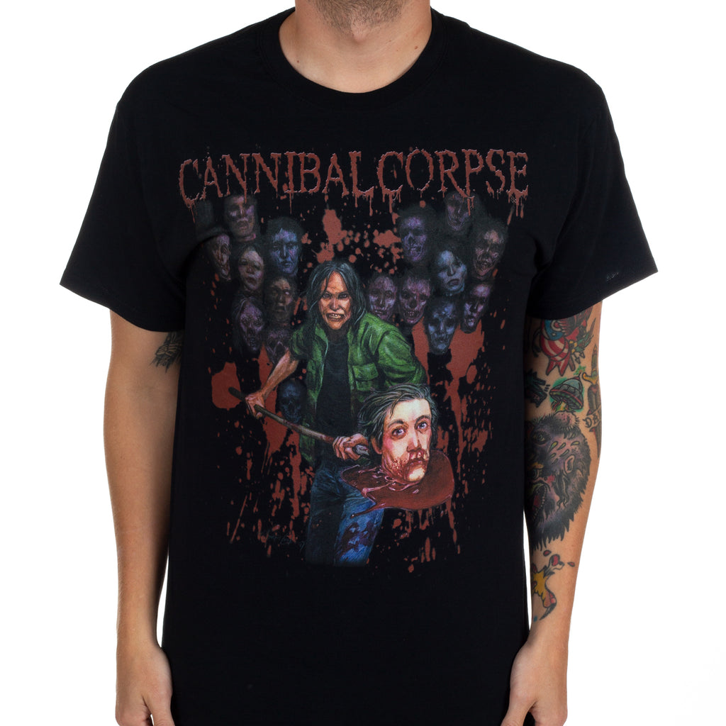 Хлопковая футболка унисекс с графическим принтом Cannibal Corpse, летняя, с коротким рукавом, модный бренд, роскошная, повседневная, винтажная, ретро, топ