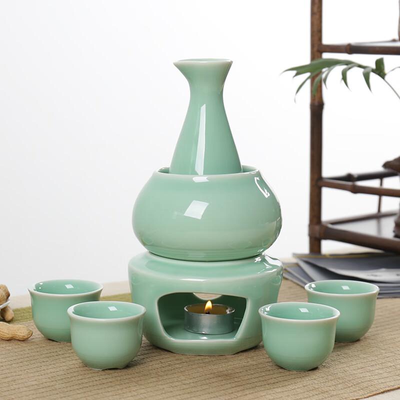 Shàng Qí Ceramic Wine Warming Set