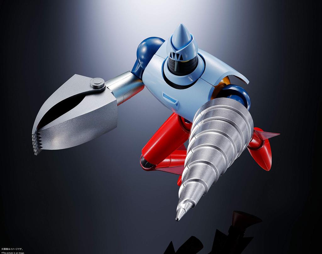 TAMASHII NATIONS Soul of Chogokin Getter Robo Getter 2 3 175mm Getter ABS PVC Painted Movable Figure GX-91 & D.C. (Getter 2 Approx. 3 Approx. 90mm)