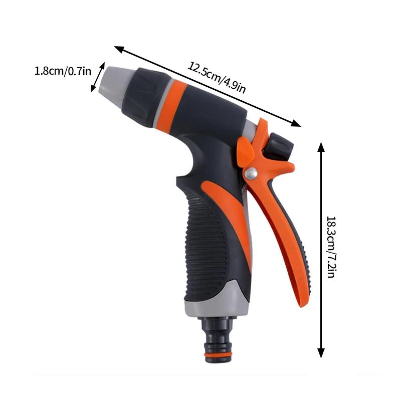 Водяной пистолет-распылитель высокого давления для мойки автомобилей, многофункциональная насадка для шланга, ручной инструмент для полива садовых растений
