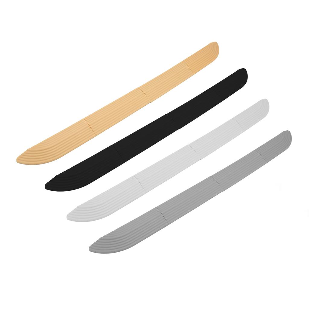 4PCS Sweeper Door Sill Stair Wheelchair Door Sill Assembly Rubber Door Threshold Prot