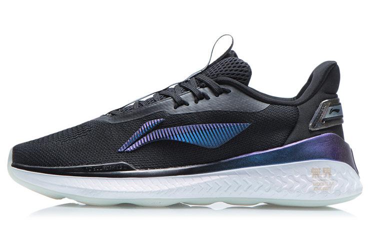 Li Ning Boundless 2 Infinity Breathable Low top Running Shoes Women's Black AFPR022-4