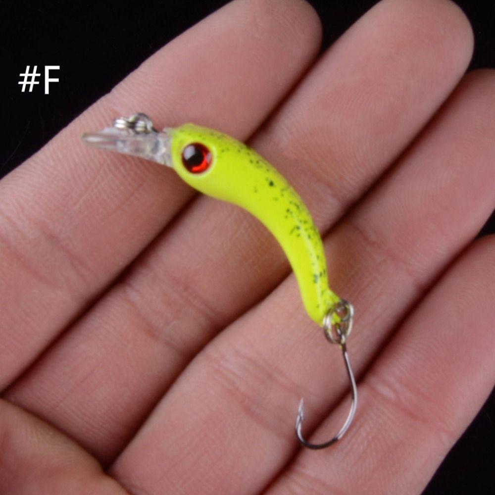 ABS Metal Fishing Jig Lure 4 см/1,5 г VIB Hard Bait Floating Minnow Baits Winter Fishing