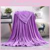 Simple Solid Oversized Color Soft Plush Blanket For Napping Sofa And Use Bedroom