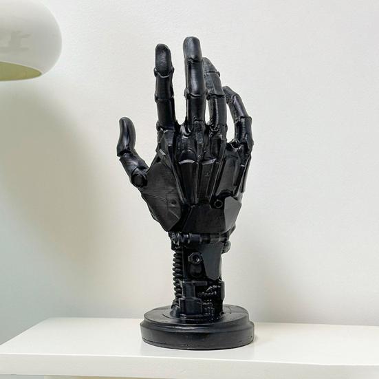 Gaming Controller Holder Stand Basketball Stand Cyberpunk Silverhand Mechanical Hand Desktop Gamepad Headphone Hanger Desktop Decoration Model