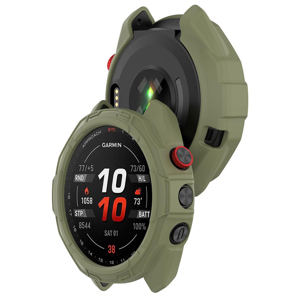 Защитный чехол-крышка для часов Garmin Approach S70 42 мм 47 мм, мягкий ТПУ, ударопрочный защитный корпус для умных часов, защита от царапин