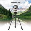 Andoer Q160SA Camera Tripod Complete Tripods with Panoramic Ballhead Bubble Level Adjustable Height