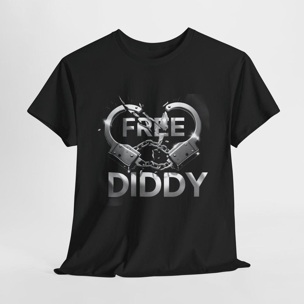 Бесплатная графическая футболка Diddy - Унисекс, тяжелый хлопок, повседневная футболка унисекс