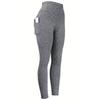 Women S Yoga Running Fitness Pants Side Pocket Tight Leggings