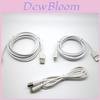 Зарядный кабель USB Type-C, 2 м, ПВХ, линия передачи данных с удлинителем для зарядки смартфона