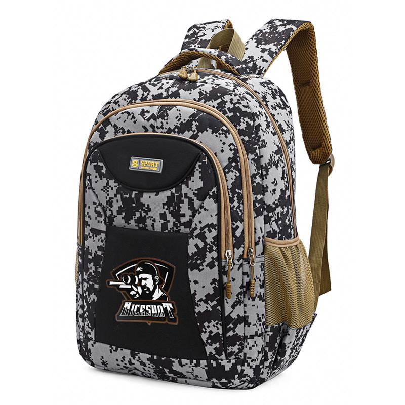 Рюкзак Оксфорд Модная Ткань Большая Вместимость Для Путешествий Ежедневного Использования