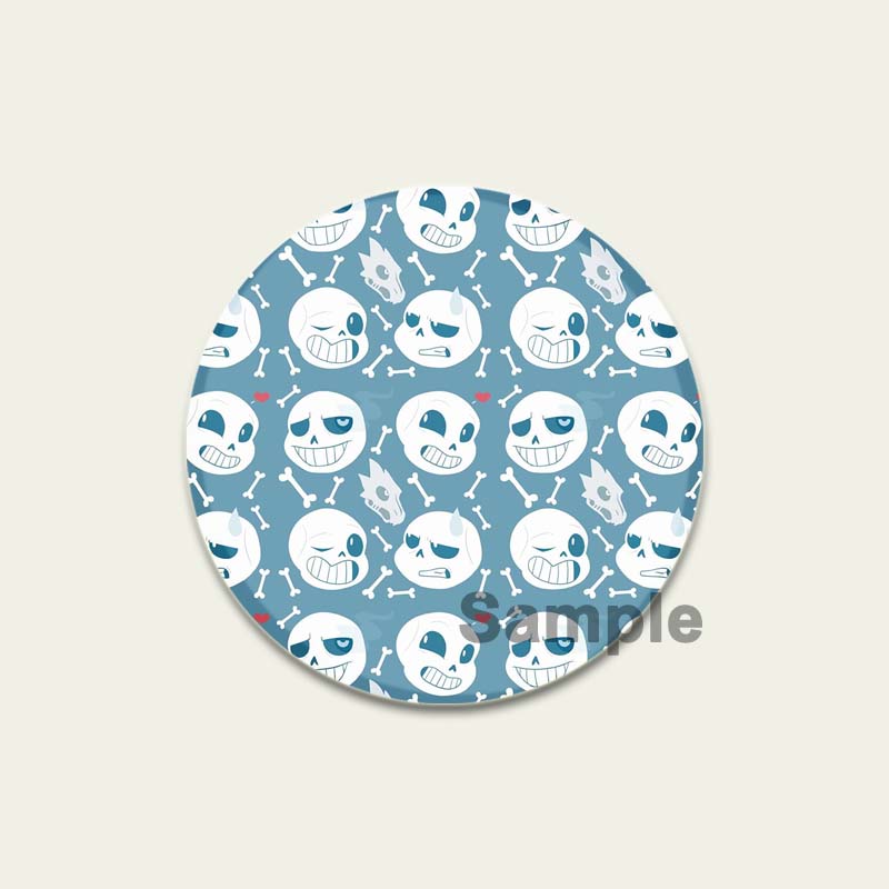 32/44/58MM Аниме Киллер Санс Булавки Мультфильм Значок Ручной Работы Жестяные Броши Нагрудник Для Рюкзака Одежда Подарочный Аксессуар