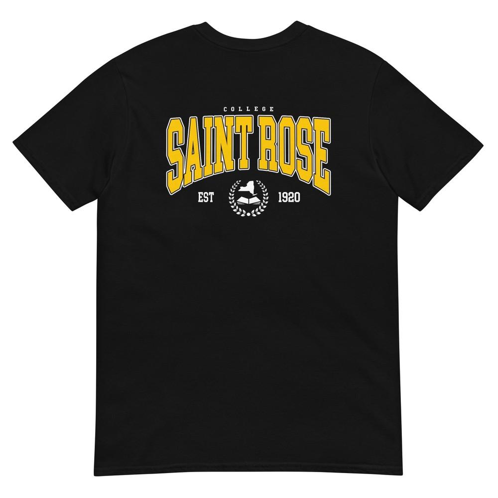 Винтажная спортивная футболка Saint Rose Arch для мужчин и женщин