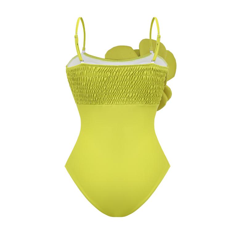 2024 3D Цветочный комплект бикини с накидкой, роскошный купальник, женский сексуальный купальник с цветочным принтом, Монокини с высокой талией, боди Desire, купальный костюм