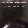 12inch Record VOICE OF THE UNDERGROUND - Love Won't Let You Down MRC048 Marcon Music 1994 Italy Dance & Electronica Used