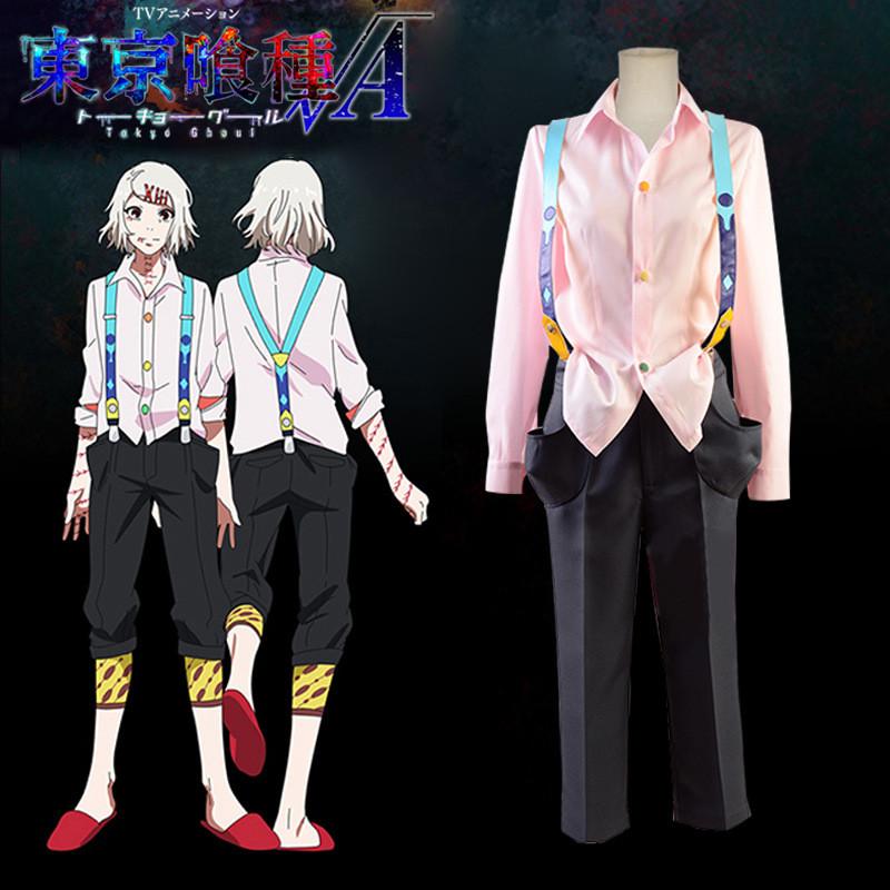 Косплей костюм Джузо Сузуи из Tokyo Ghoul для мужчин и женщин из полиэстера для Хэллоуина и ролевых игр