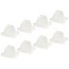 Uxcell LED Neon Mounting Clamp Silicone for LED Neon Strip 6mm Pack of 50 Clips, Holders, Lights, Diameter,