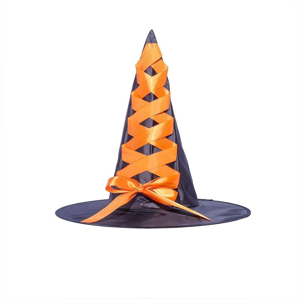 3D Halloween Broom Ornaments Cartoon Witch Dress Up Ornaments Festival Atmosphere