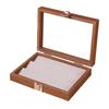 Walnut color Ring Necklace Storage Box Solid Wood Jewelry Display Box Jewelry Box  Bracelets