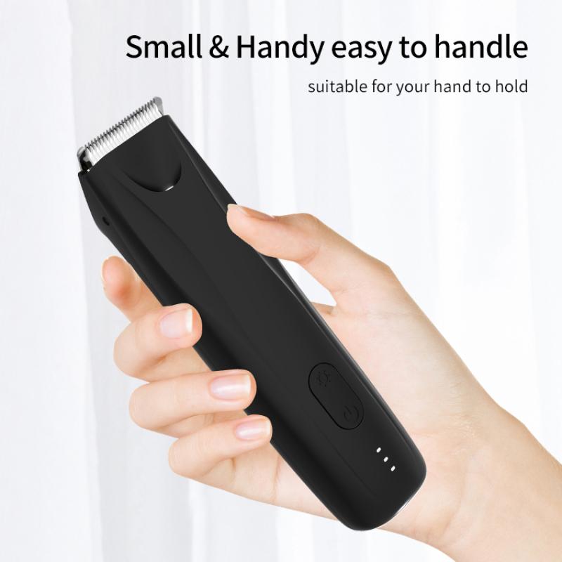 Машинка для стрижки всего тела Waterprof Cliper Мяч для косилки Водонепроницаемая электрическая машина для удаления волос с частными частями для мужчин IPX6 Бритье под волосами