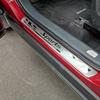 Защитная накладка на порог Scuff Plate Trim для Rivian R1S R1T -2024 Наклейки на порог автомобиля Защита порога Педаль