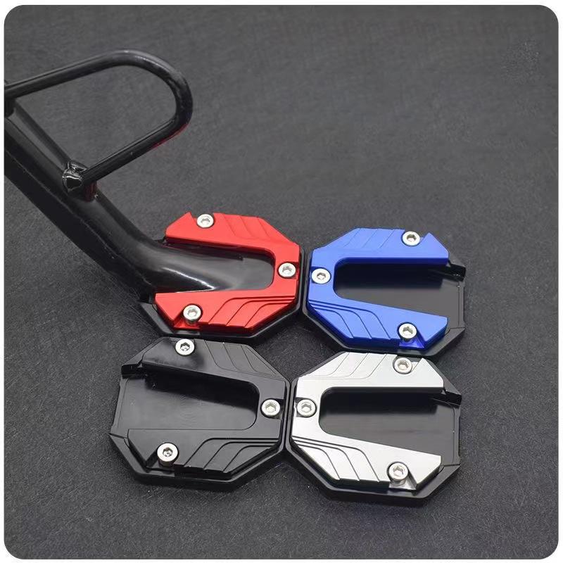 Удлинитель подставки для мотоцикла из алюминиевого сплава, боковая подставка для ног, опорная пластина для мотоцикла