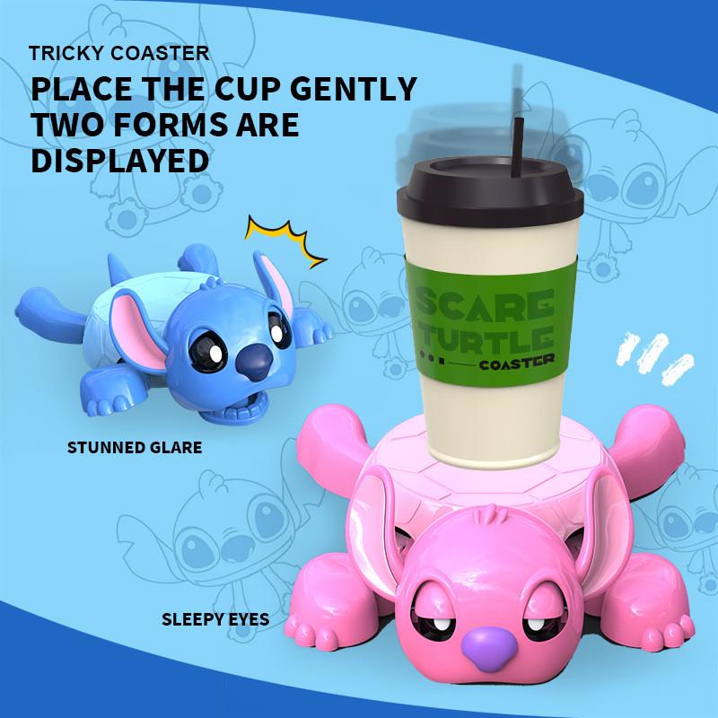 Lilo Stitch Silicone Coaster With Phone Stand For Home Office Gift Use