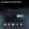 Аксессуары для Tesla Model 3/Y 2017-2021, USB-разветвитель от 1 до 3, удлинитель-концентратор