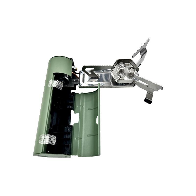 Portable Folding Gas Stove and Kettle for Outdoor Tea Brewing