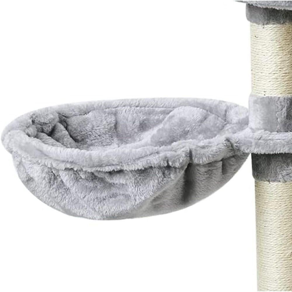 Удобный гамак-лежанка для кошки Мягкая плюшевая корзинка для кошки Безопасное подвесное гнездо для кошки Мебель для питомцев