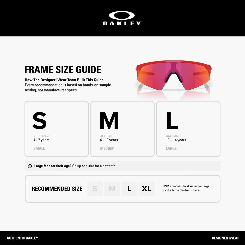Oakley Солнцезащитные очки RESISTOR SWEEP REDLINE PRIZM FIELD YOUTH SUN 0OJ9015 90150828 Поляризационные [Oakley]