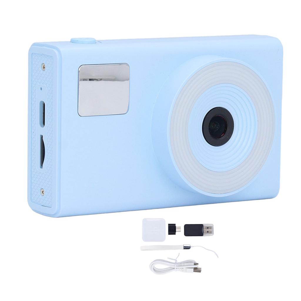 Digital Camera 48MP 4K UHD 16x Digital Zoom 2.4 Inch Screen Portable Compact Selfie Camera with