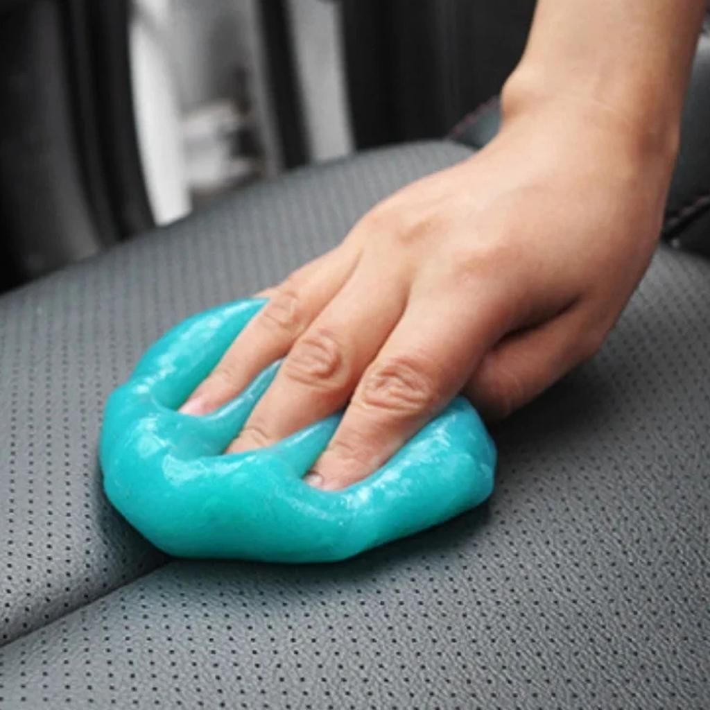 Подушечка для чистки автомобиля, инструмент для очистки салона автомобиля, клей, порошок, очищающий гель для салона автомобиля, инструмент для очистки салона, грязь для мойки автомобиля