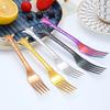 1piece 304 Stainless Steel Coffee Spoon Cartoon Giraffe Shaped Spoon Animal Cake Dessert Fork / Spoo