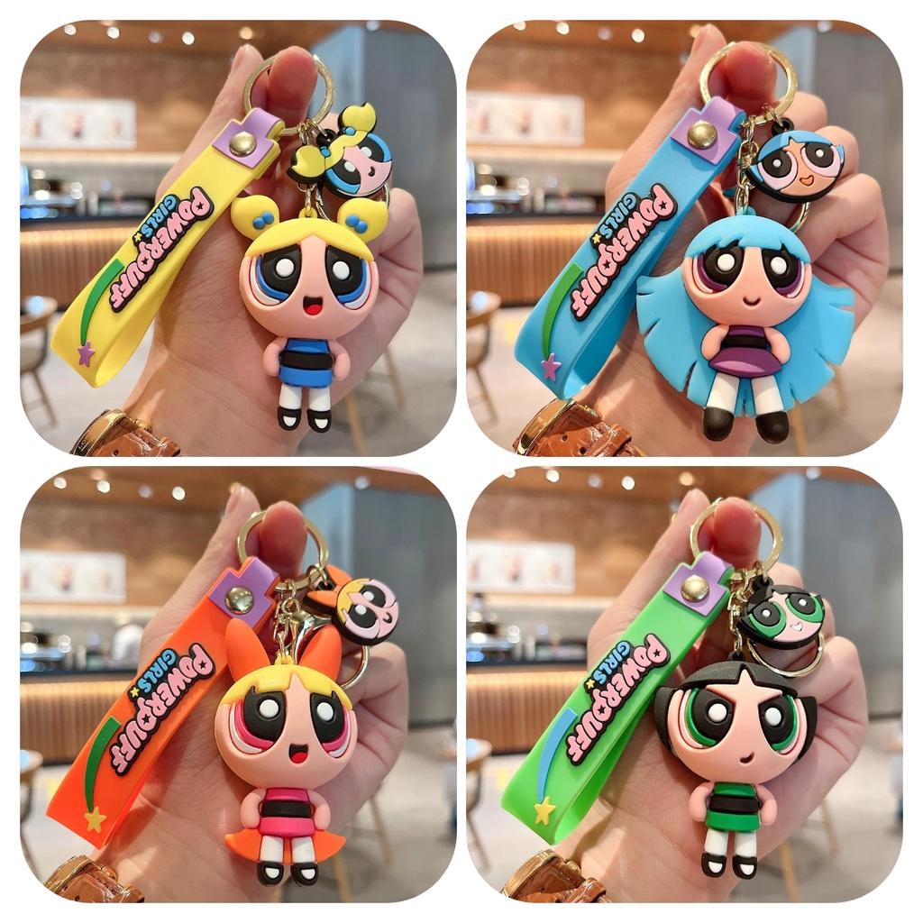 Мультяшный брелок-подвеска из силикона в виде летающей женщины-полицейского для студентов, пар, автомобилей, сумок и подарков