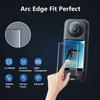 Липкие защитные линзы для экшн-камеры Insta360 X3 с инструментом для снятия Запасная клейкая защитная линза для аксессуаров Insta360 X3
