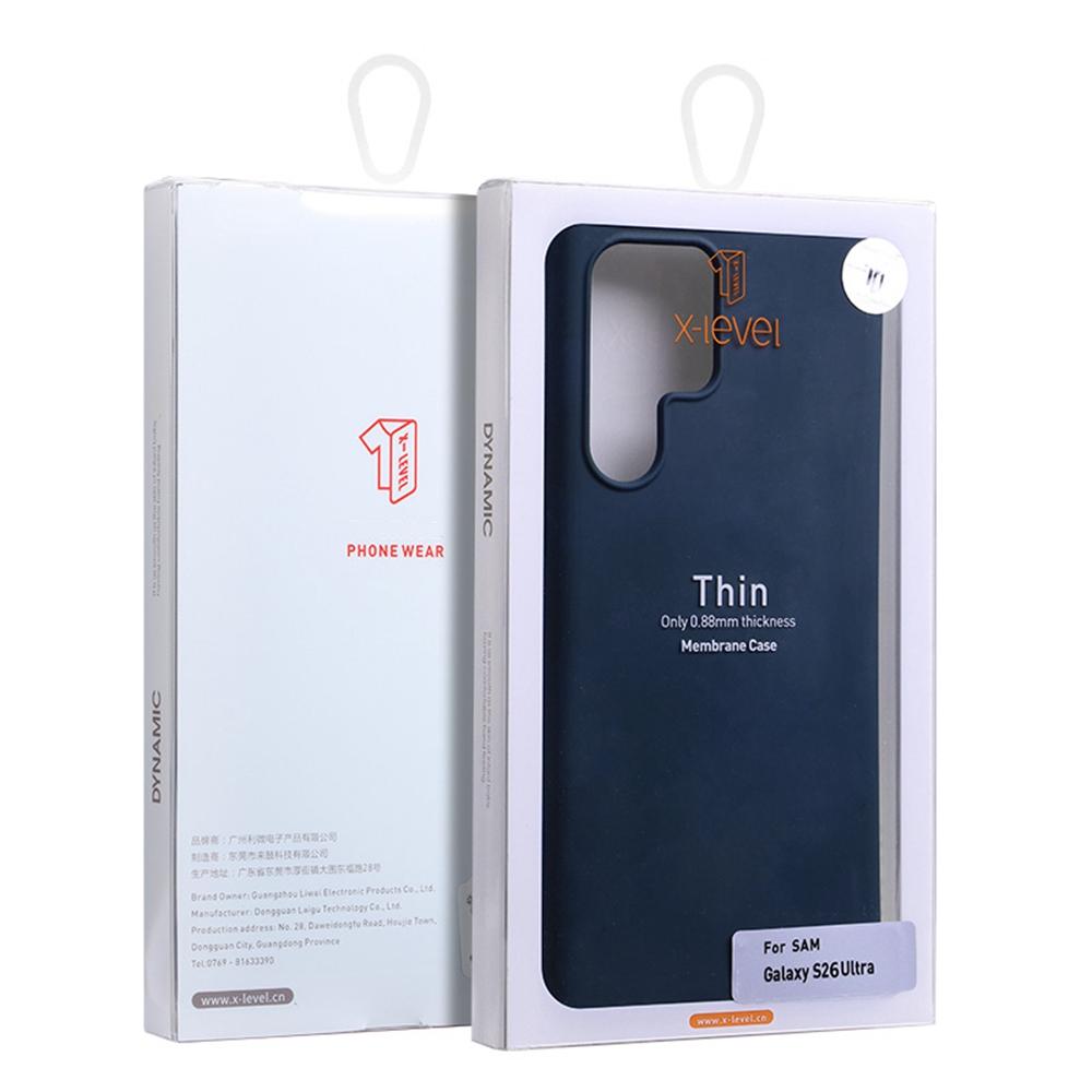 X-LEVEL For Samsung Galaxy S26 Ultra Case Soft TPU Anti Scratch Fiber Lining Phone Cover