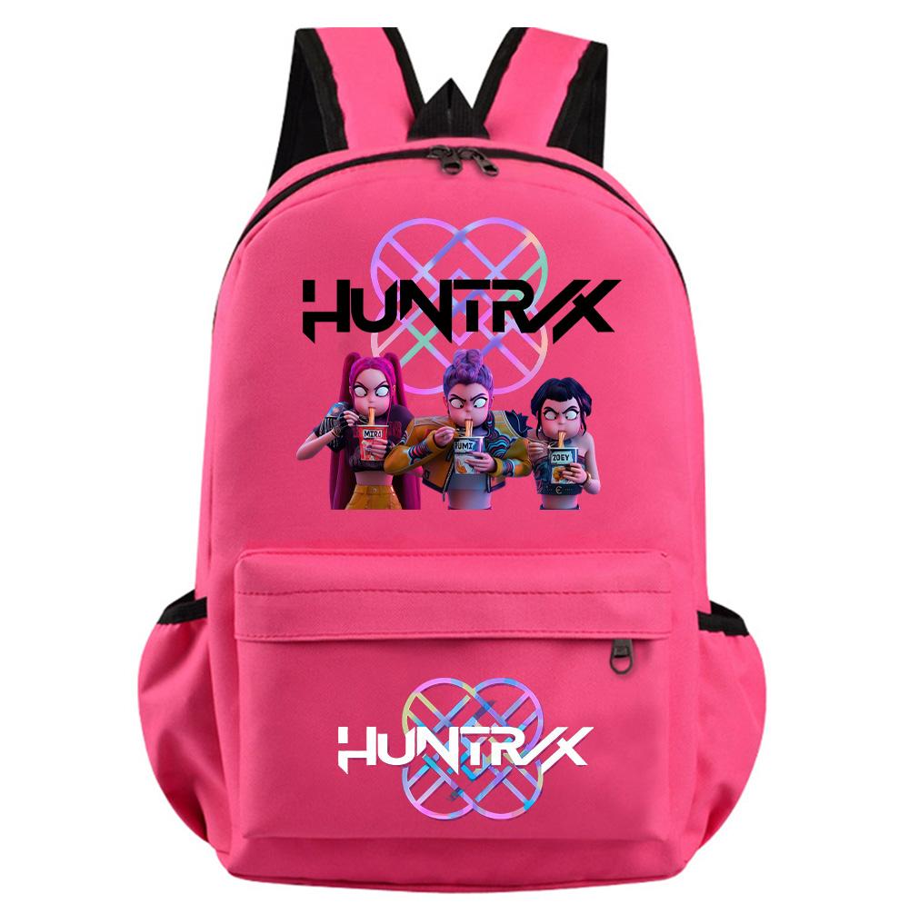 K-Pop Demon Hunters Printed Backpack for Teenager Student Girl Boy Bookbag Schoolbag Women Large Capacity Waterproof Travel Bag Kid Gift Rucksak