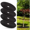 Felt Cloth Garden Lawn Film Anti-weed Breathable Tree Mulch Rings Protector Mats for Weeds Control Root Protection Cushions